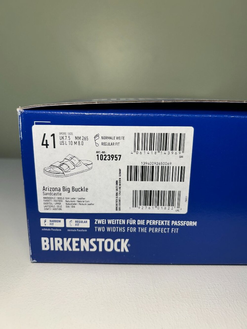 Birkenstock Women's Arizona Big Buckle Nubuck Leather Sandals - Picture 16 of 16